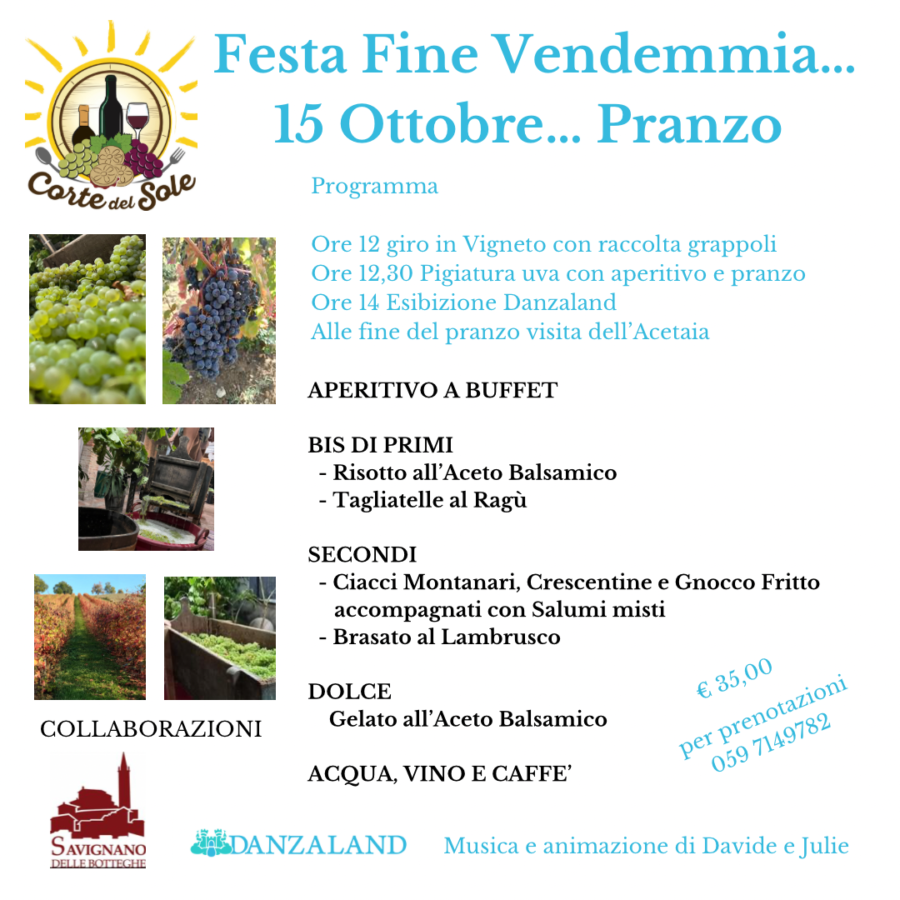 Festa fine Vendemmia